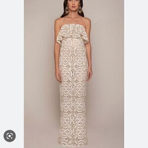 Nwt Johanna ortiz maxi lace dress